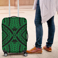 Polynesian Tradition Green Luggage Covers - Polynesian Pride