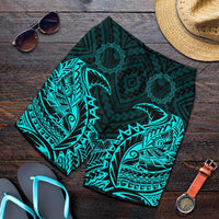 Cook Islands Premium Short - Bleu Clair - Polynesian Pride