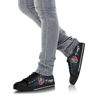 Tonga Polynesian Low Top Shoe - Tropical Flower - Polynesian Pride