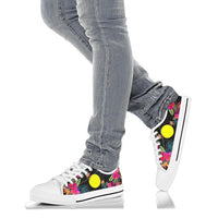 Palau Low Top Shoe - Hibiscus Polynesian Pattern - Polynesian Pride