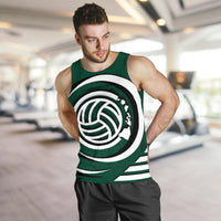 Polynesian Hawaii Men's Tank Top - Volleyball Hawaii Map - Polynesian Pride