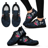 Yap Micronesia Sneakers - Tropical Flower - Polynesian Pride