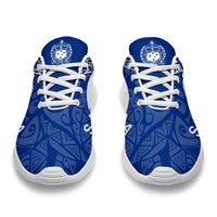 Samoa Sporty Sneakers - Transit Blue Style - Polynesian Pride