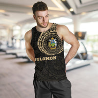 Solomon Islands Polynesian Tattoo Style Tank Top A7 - Polynesian Pride