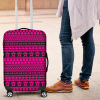 Polynesian Tattoo Tribal Pink Luggage Covers - Polynesian Pride