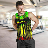Hawaii Polynesia Tribal Men's Tank Top - Reggae Style - Polynesian Pride