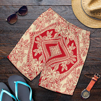 Polynesian Plumeria Mix Men's Short - Polynesian Pride