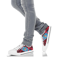 Fiji Low Top Shoe - Symmetrical Lines - Polynesian Pride