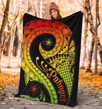Pohnpei Premium Blanket - Polynesian Decorative Patterns - Polynesian Pride