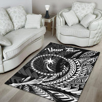 Chuuk State Area Rug - Custom Personalised Wings Style - Polynesian Pride