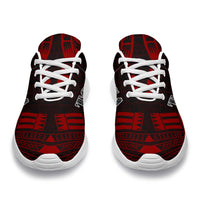Tonga Sport Sneakers - Polynesian Tattoo Red - Polynesian Pride