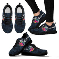 Kosrae Micronesia Sneakers - Tropical Flower - Polynesian Pride