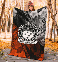 Samoa Polynesian Premium Blanket - Vintage Polynesian Style - Polynesian Pride