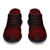 Niue Sporty Sneakers - Polynesian Chief Red Version - Polynesian Pride
