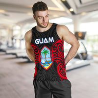 Guam Polynesian Men's Tank Top - Guam Spirit - Polynesian Pride