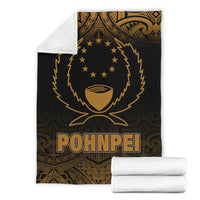 Pohnpei Premium Blanket - Gold Fog Style - Polynesian Pride