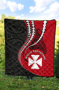 Wallis And Futuna Premium Quilt Kanaloa Tatau Gen WF - Polynesian Pride