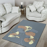 Hibiscus Art Water Area Rug AH - Polynesian Pride