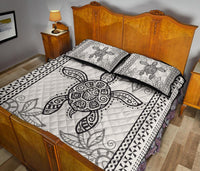 Hawaii Turtle Pattern Quilt Bed Set - Polynesian Pride