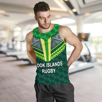 Cook Islands Rugby Men Tank Top - Polynesian Pride
