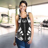 Marquesas Islands Women Racerback Tank - Polynesian Tattoo Black - Polynesian Pride