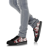 Tonga Polynesian Low Top Shoes - Tonga Power - Polynesian Pride
