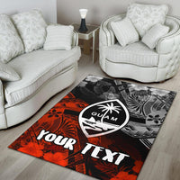 Guam Polynesian Personalised Area Rug - Vintage Polynesian - Polynesian Pride
