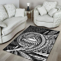 American Samoa Area Rug - Wings Style - Polynesian Pride