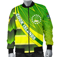 Cook Islands Men Bomber Jacket Victorian Vibes - Polynesian Pride