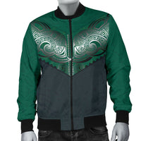 Koru Polynesian Tattoo Men Bomber Jacket - Polynesian Pride