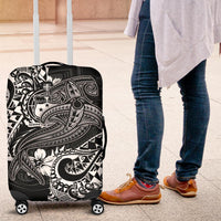 Samoa Luggage Covers - White Shark Polynesian Tattoo - Polynesian Pride