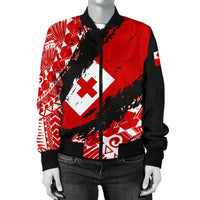 Tonga Bomber Jacket - Nora Style - Polynesian Pride