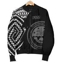 Federated States of Micronesia Pattern Men's Bomber Jacket - Polynesian Pride