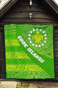 Cook Islands Premium Quilt Polynesian Victorian Vibes - Polynesian Pride