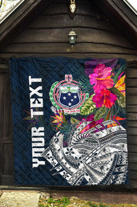 Samoa Custom Personalised Premium Quilt - Summer Vibes - Polynesian Pride