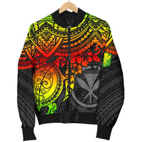 Polynesian Hawaii Bomber Jacket (Men) - Reggae Turtle - Polynesian Pride
