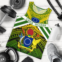 Cook Islands Rugby Men Tank Top Spirit - Polynesian Pride