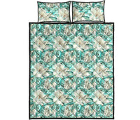 Hawaii Quilt Bed Set Tropical Blue AH - Polynesian Pride