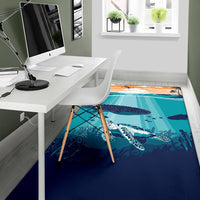 Sea Sunset Area Rug AH - Polynesian Pride