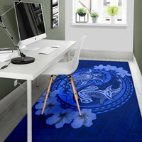 Hawaii Turtle Sea Cotral Polynesian Rug - Polynesian Pride