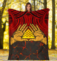 Hawaii Premium Blanket - Protect Mauna Kea - Polynesian Pride