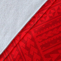 Hawaii Kanaka Polynesian Premium Blanket - Polynesian Pride