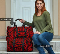 Polynesian Tatau Red Hawaii Travel Bag - Polynesian Pride