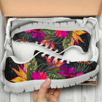 Tonga Sneakers - Polynesian Hibiscus Pattern - Polynesian Pride