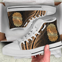 Wild Shark Polynesian High Top Shoes - Polynesian Pride