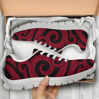 New Caledonia Sneakers - Red Tentacle Turtle - Polynesian Pride
