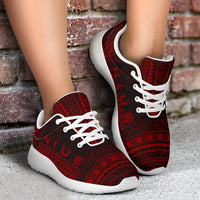 Niue Sporty Sneakers - Polynesian Chief Red Version - Polynesian Pride