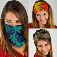 Hawaiian Palm Tree Set Bandana 3 - Pack - Polynesian Pride