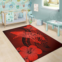 Hawaii Polynesia Whale Hibiscus - Red - Polynesian Pride