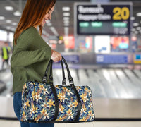 Vintage Floral Hawaii Travel Bag - Polynesian Pride